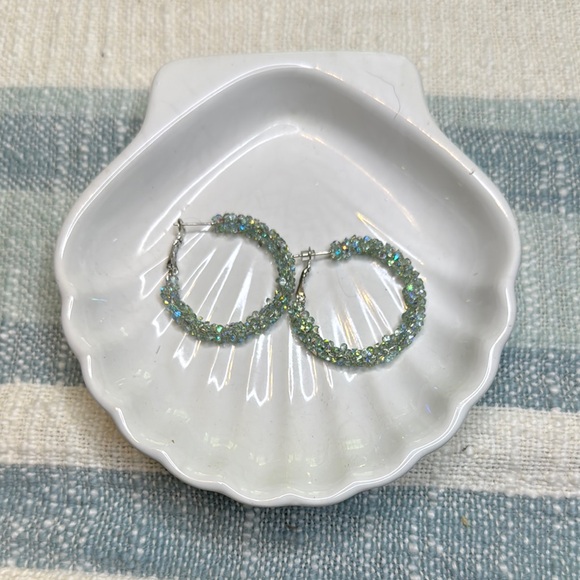 Jewelry - Green Beaded Necklace Natural Organic Design Mermaid-core